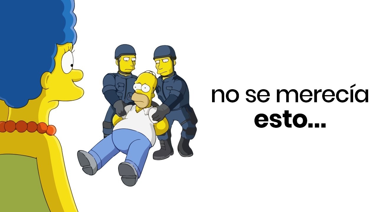 Momentos Que Los Simpsons Fueron ATRAPADOS