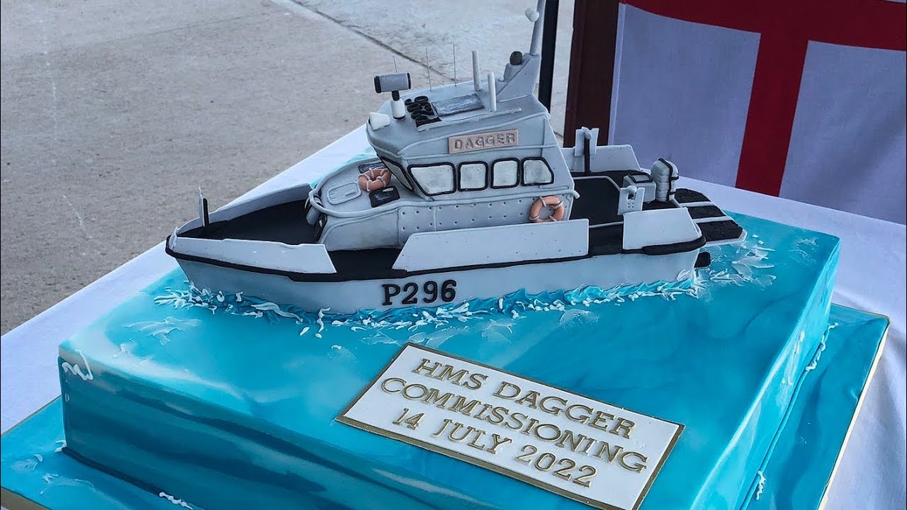 Royal Navy commissions 'HMS Dagger' | 2nd Cutlass-class Patrol vessel into the Gibraltar Squadron
