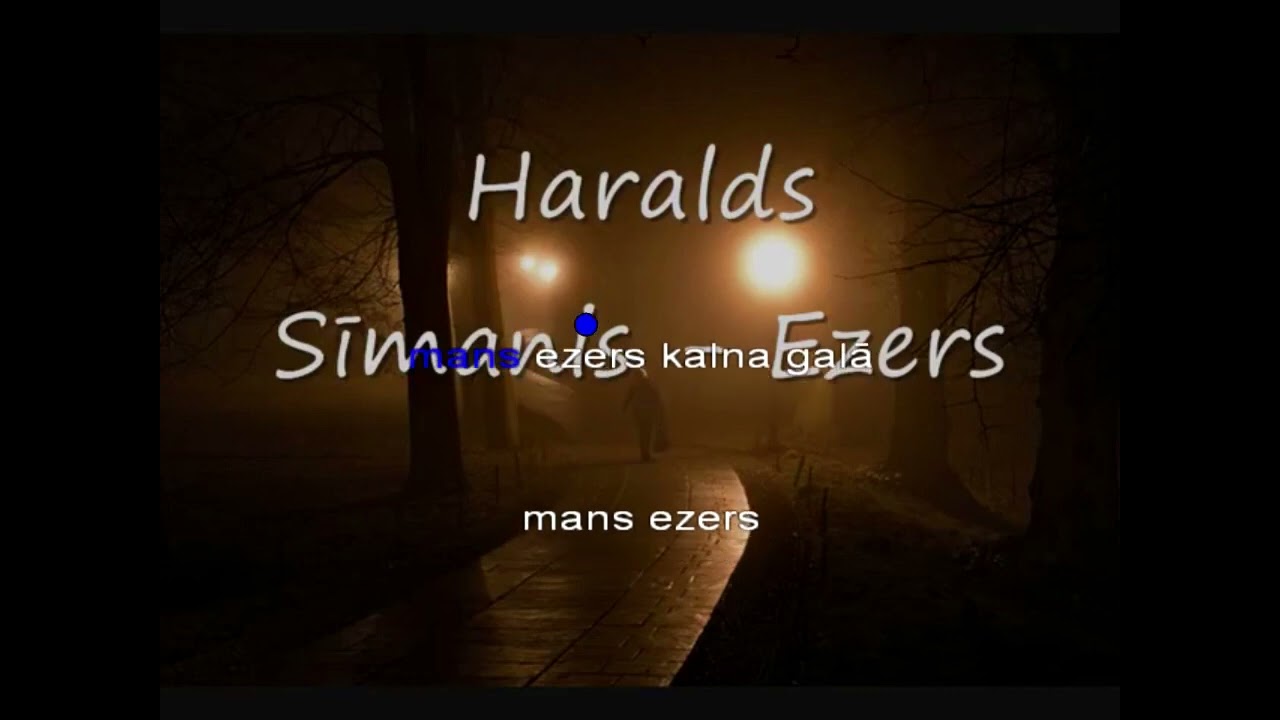 Ezers H Sīmanis karaoke