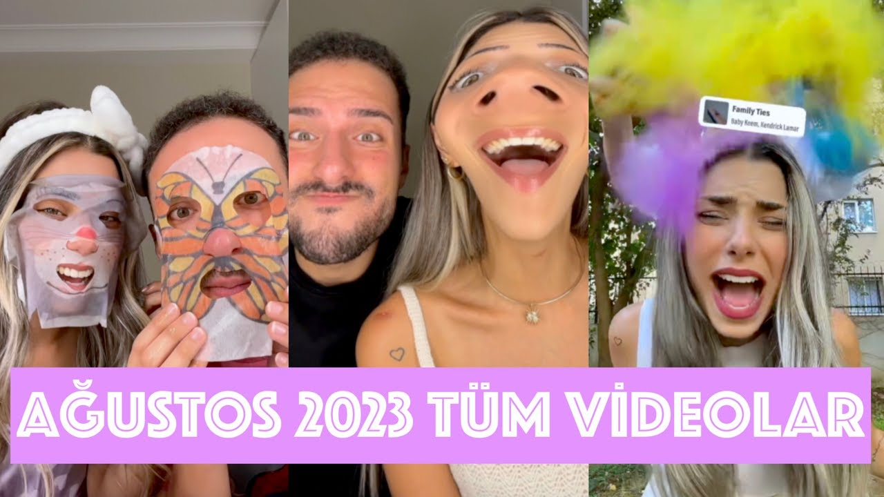 Pınar ve Burak Ağustos 2023 Tüm Videolar (Derleme)