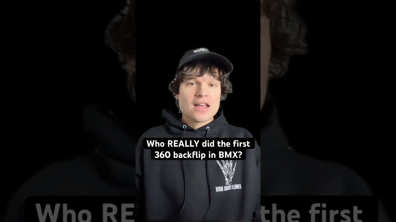 Who REALLY did the First 360 Backflip in BMX?