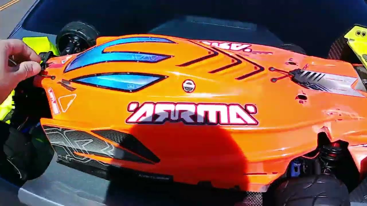 Arrma Limitless, XLX2, 1717 1650KV, 8S-Pass, Testing Raz's New Shock Springs!