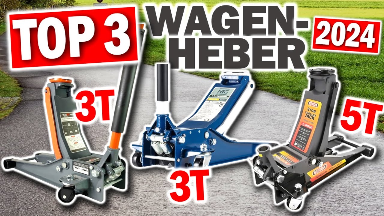 TOP 3 HYDRAULISCHE WAGENHEBER 2026 | Die Besten Rangier-Wagenheber im Vergleich