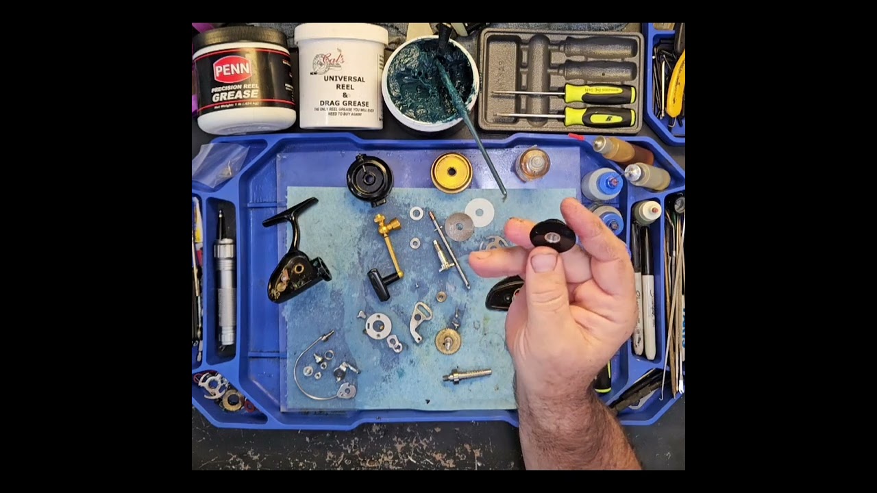 Vintage reel repair; Penn 716z, The toughest ultralight reel ever made!