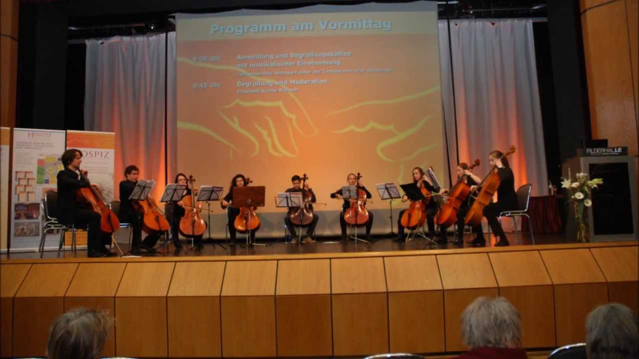 Stuttgarter Celloensemble unter Leitung von Uriel Stülpnagel