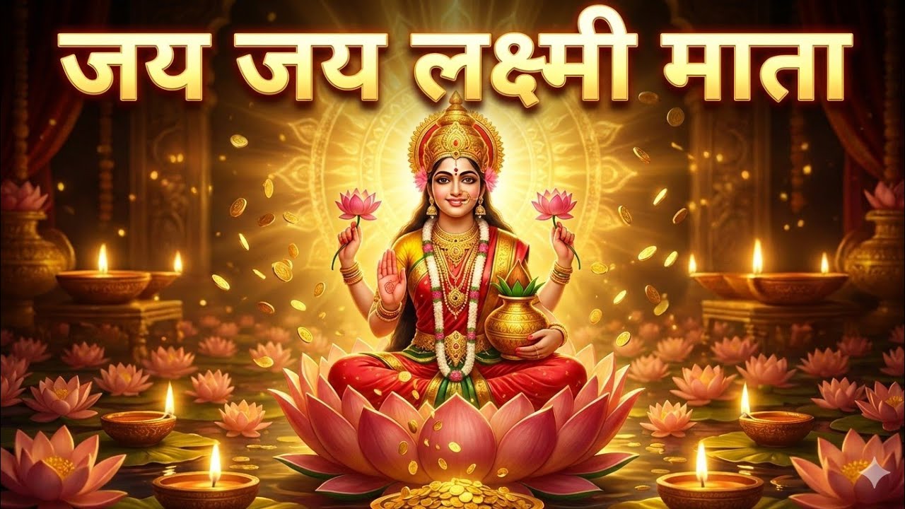 जय जय लक्ष्मी माता | Maa Lakshmi Bhajan 2025 | धन–वैभव और सुख-समृद्धि देने वाला भजन