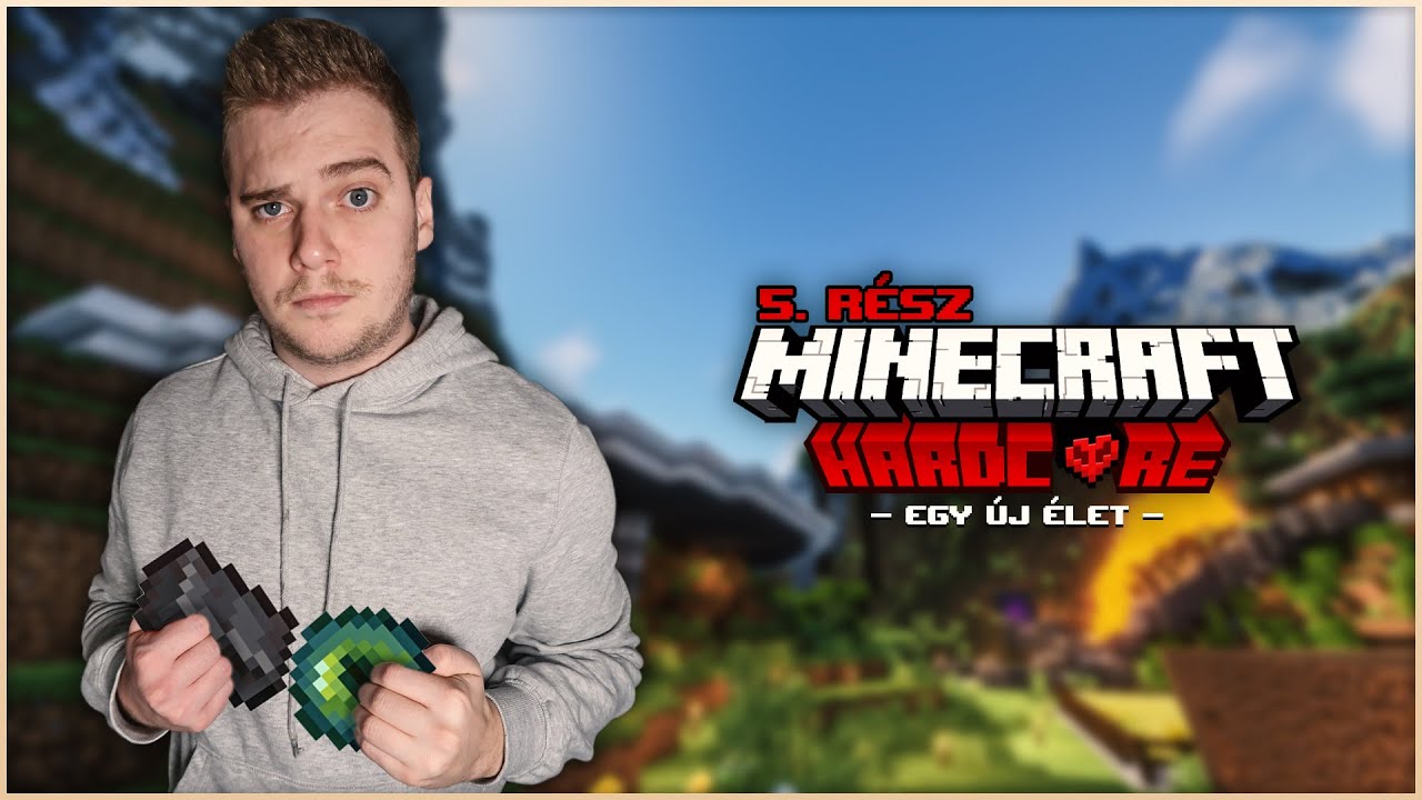 TELJES FELK&Eacute;SZ&Uuml;L&Eacute;S!😎 | MINECRAFT: HARDCORE - 5. r&eacute;sz