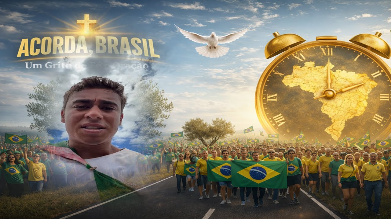 ACORDA BRASIL! (Hino de Fé e Oração) Um clamor pelo despertar do nosso povo |