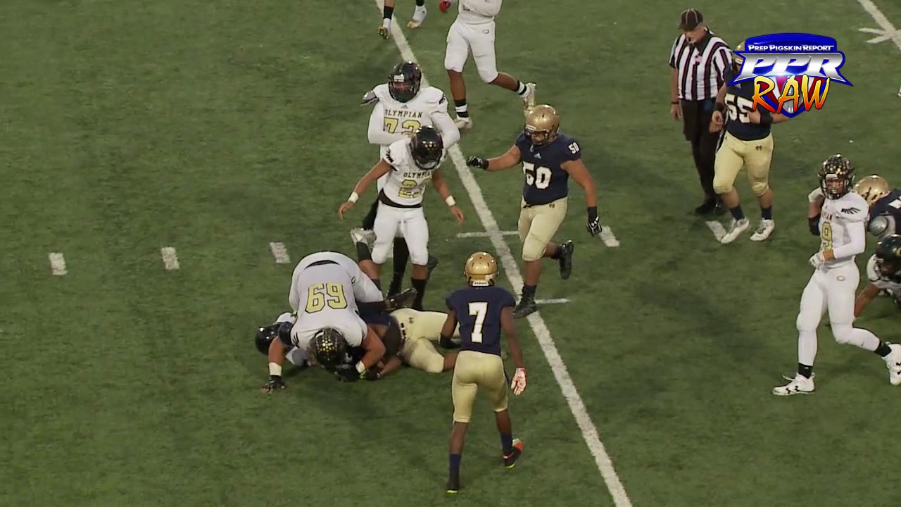Week 15 Raw, Olympian 20, Mater Dei Catholic 35