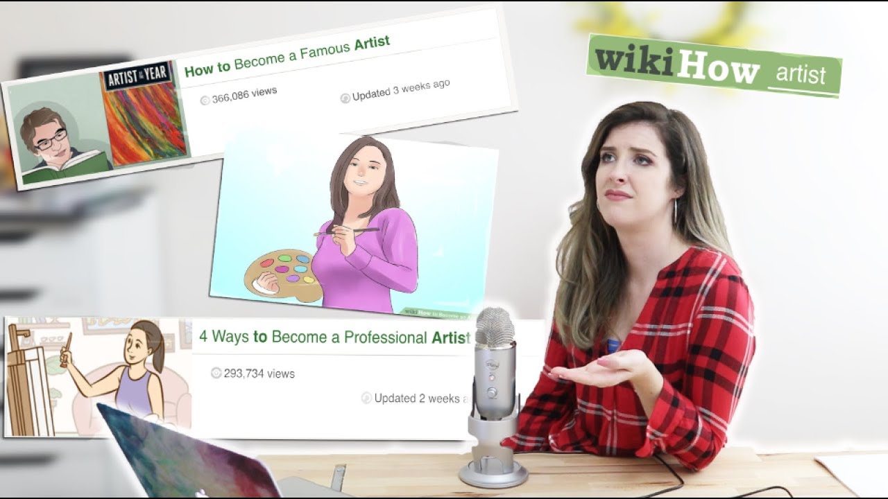 Reacting to the WORST WIKIHOW Art Tutorials!