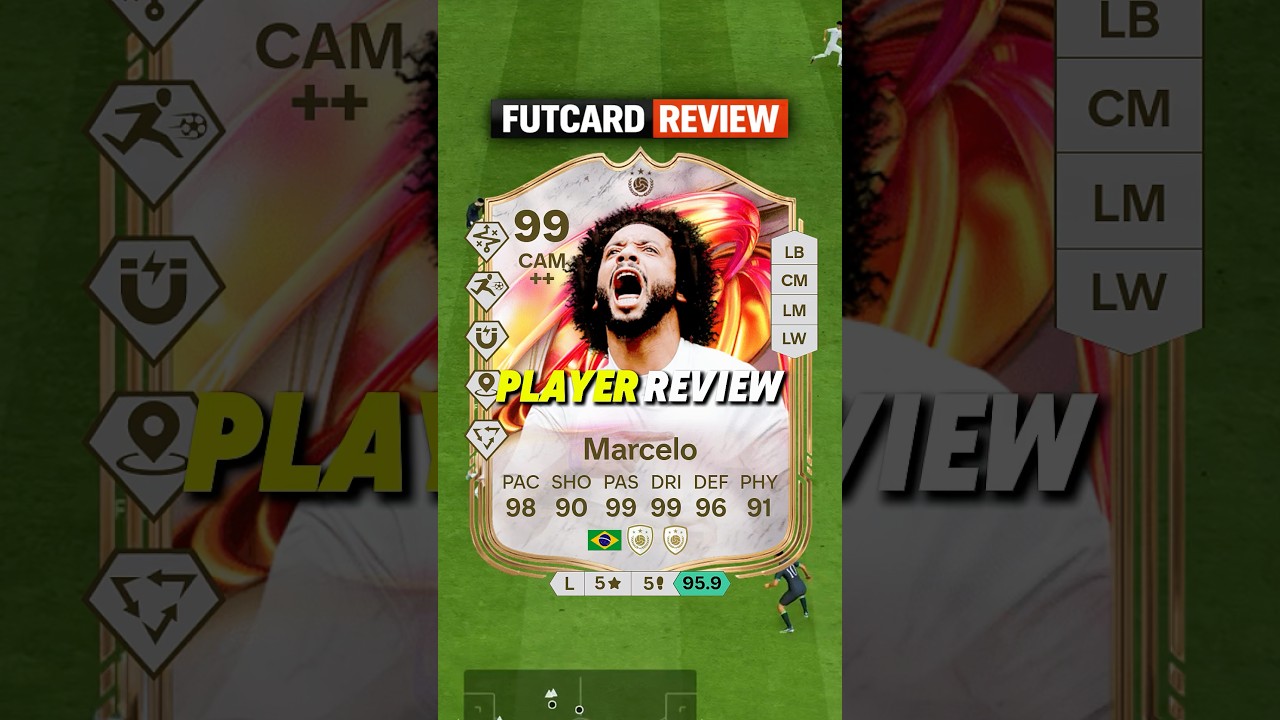 🇧🇷 99 MARCELO Review in FC26 - CAN DO EVERYTHING 😍 #fc26 #futties #marcelo #player #review #fifa