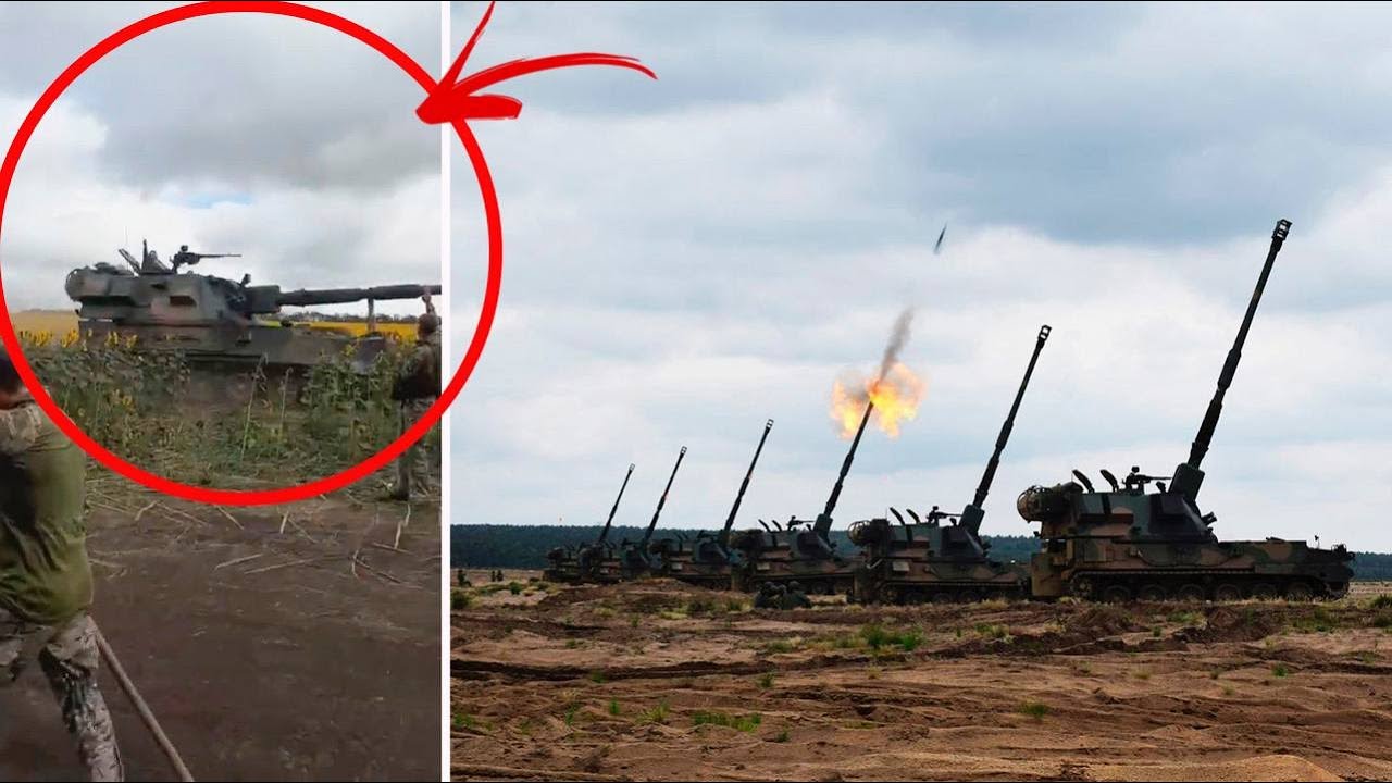 Zdolności Polskiego Działa Samobieżnego Krab W Prawdziwej Bitwie!