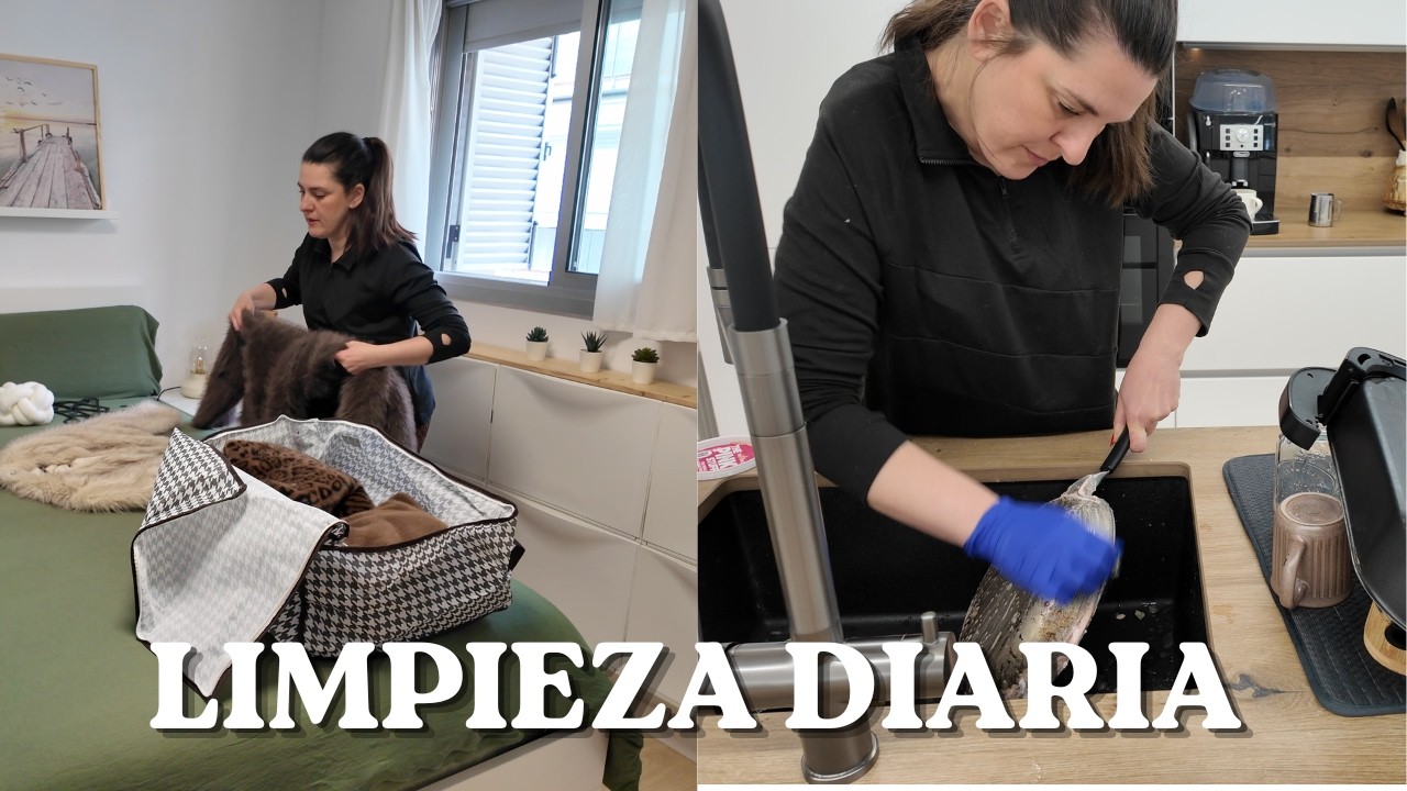 Rutina de LIMPIEZA DIARIA ✨LIMPIA CONMIGO