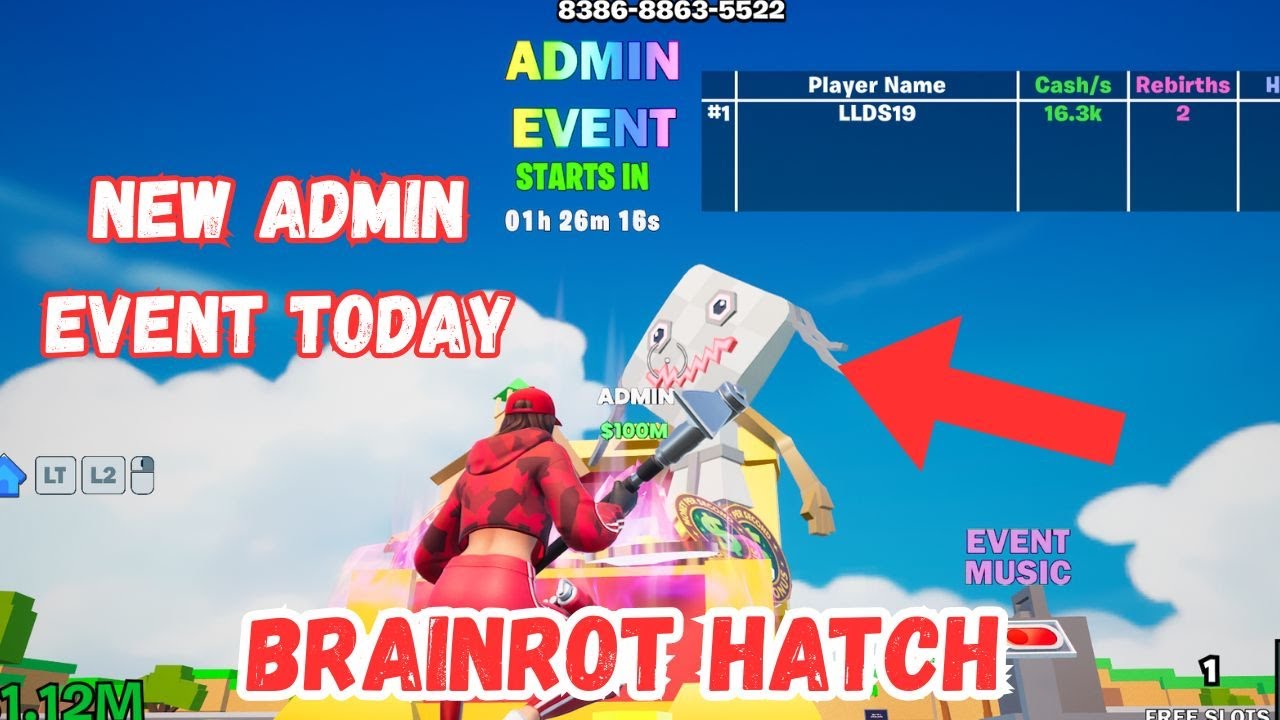 BRAINROT HATCH MAP FORTNITE CREATIVE Pandvill NEW SECRET MAP CODE TUTORIAL ADMIN EVENT