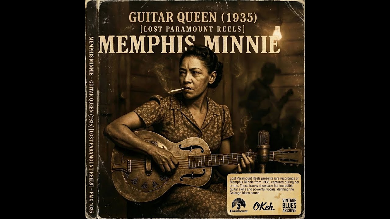 Memphis Minnie–Inspired • Acoustic Southern Blues (1929–1945) | Dusty Delta Blues Nights