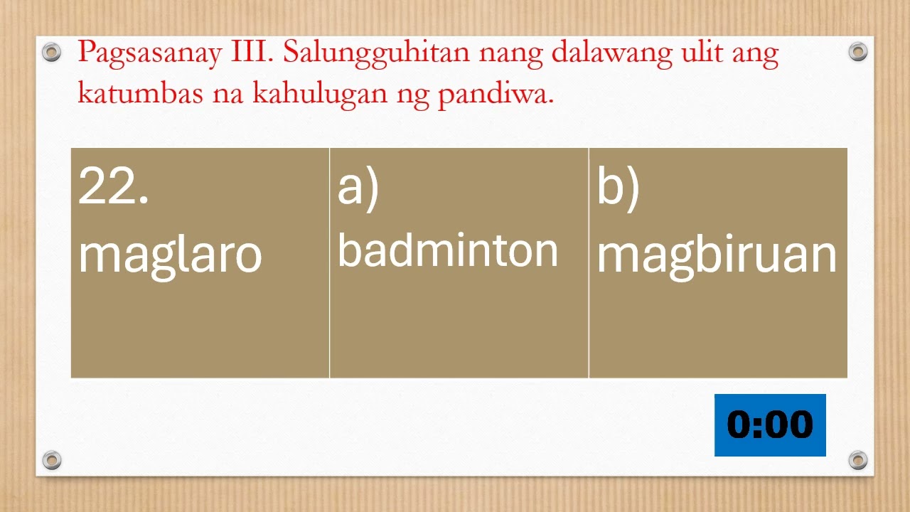 Magkasalungat at Magkasinghulugan | Grade 4 | Part 4