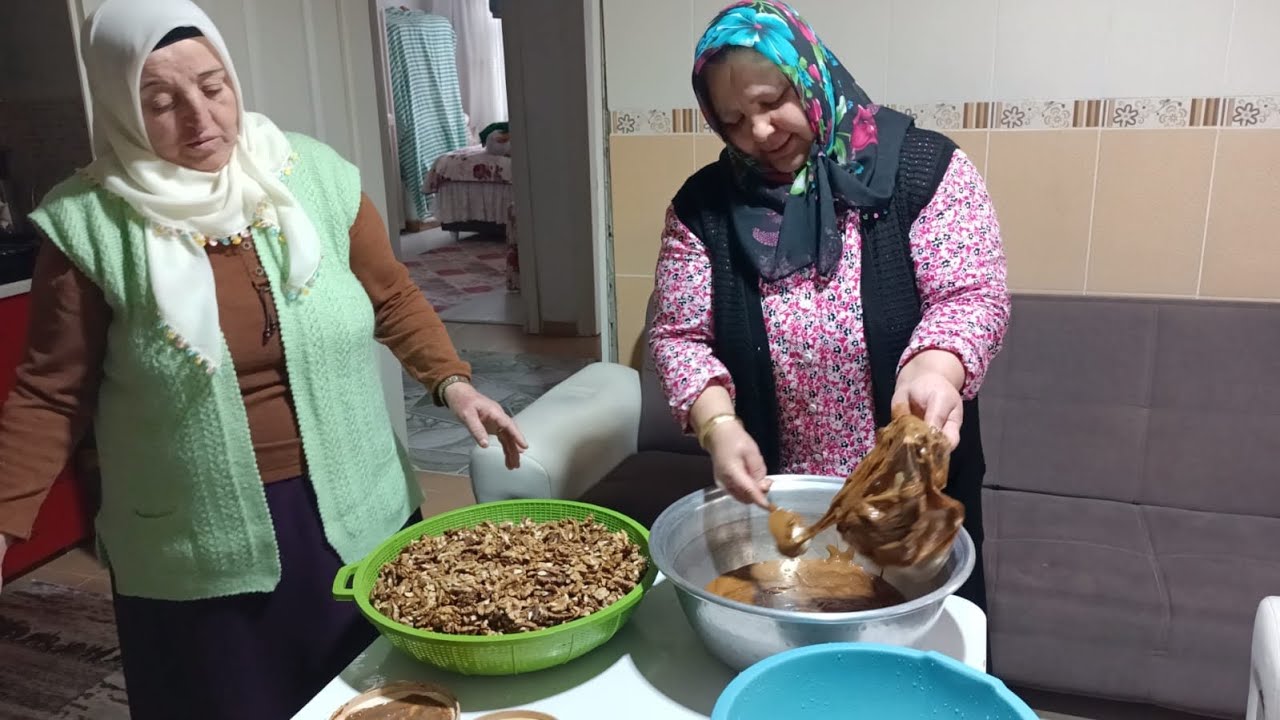 TARİHDEN GELEN ÇOK FARKLI CEVİZ HELVASI 🔥