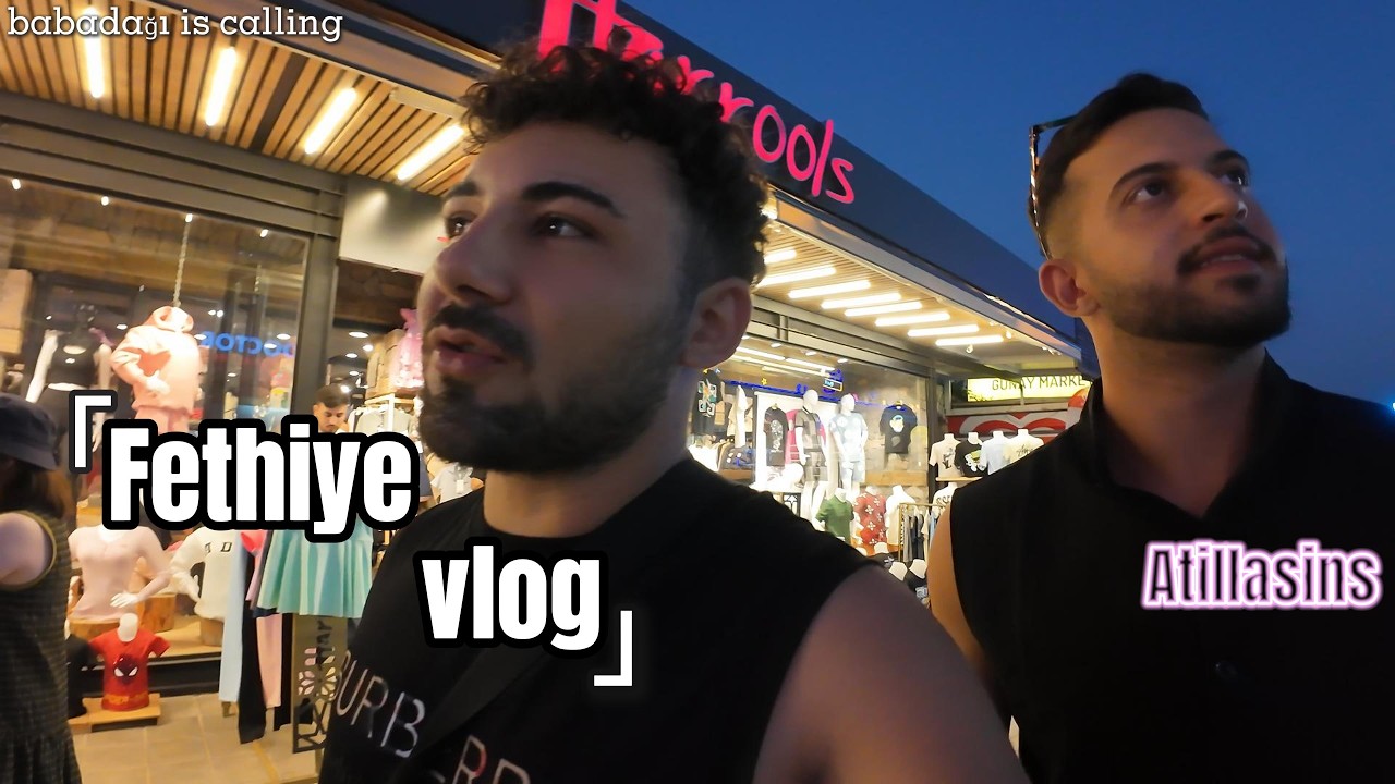 FETHİYE  TATİL // KUŞBURNU PLAJ //BABADAĞ// İLK VLOG // ATİLLASİNS