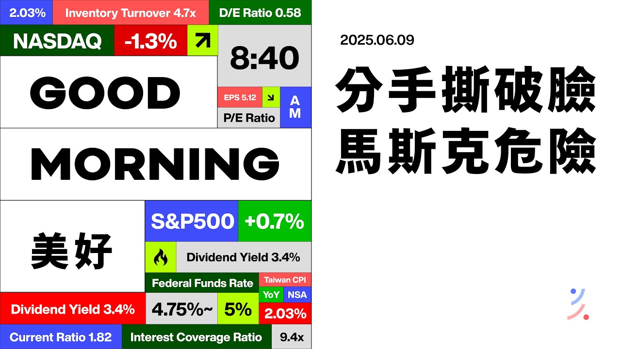 從好友變恐怖情人？川普爆氣開嗆馬斯克｜2025/06/09 (一)