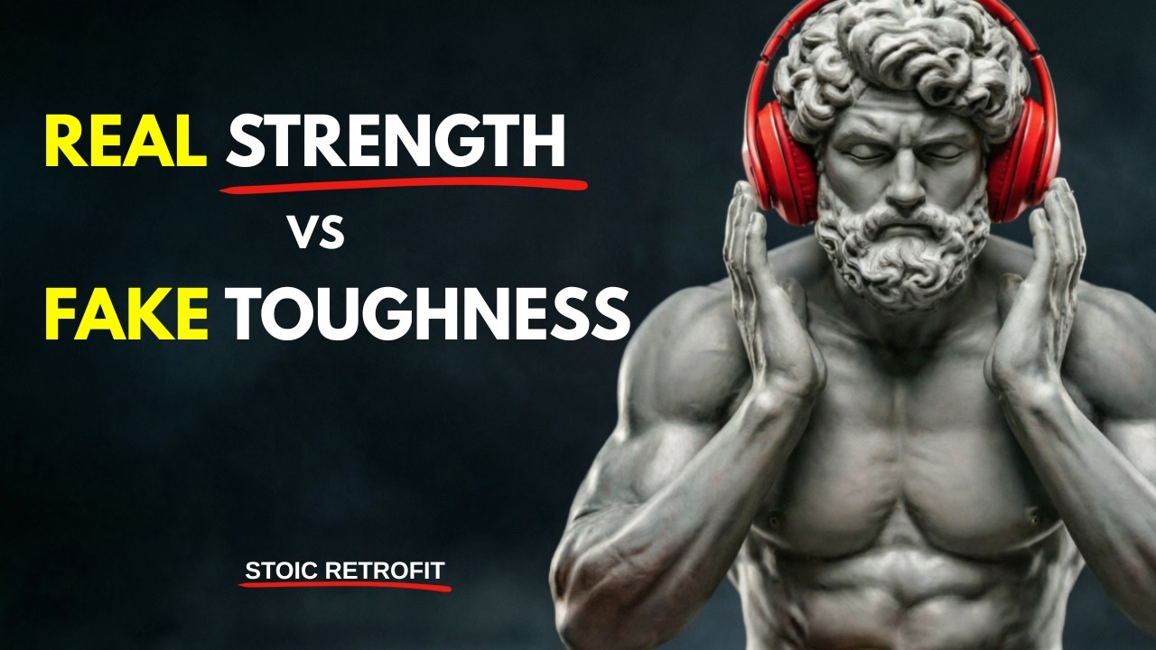 Real Strength vs Fake Toughness – 6 Brutal Stoic Laws for Men