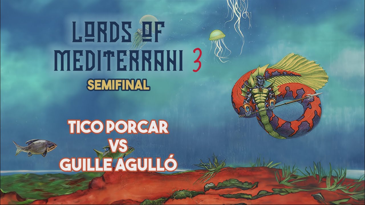 OLD SCHOOL MTG CHANNEL - LORDS OF MEDITERANI 3 - SEMIFINAL - UR AGGRO vs UW MIDRANGE