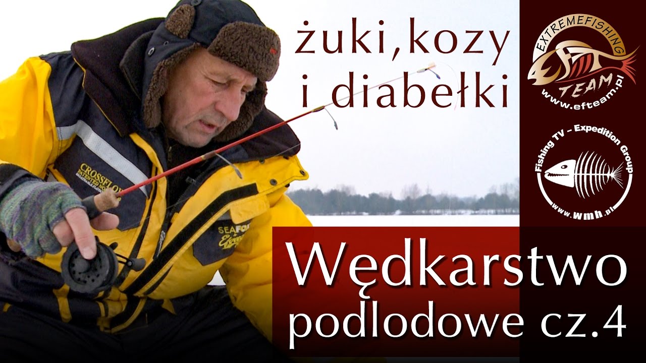 Wędkarstwo podlodowe część 4 - żuki, kozy i diabełki