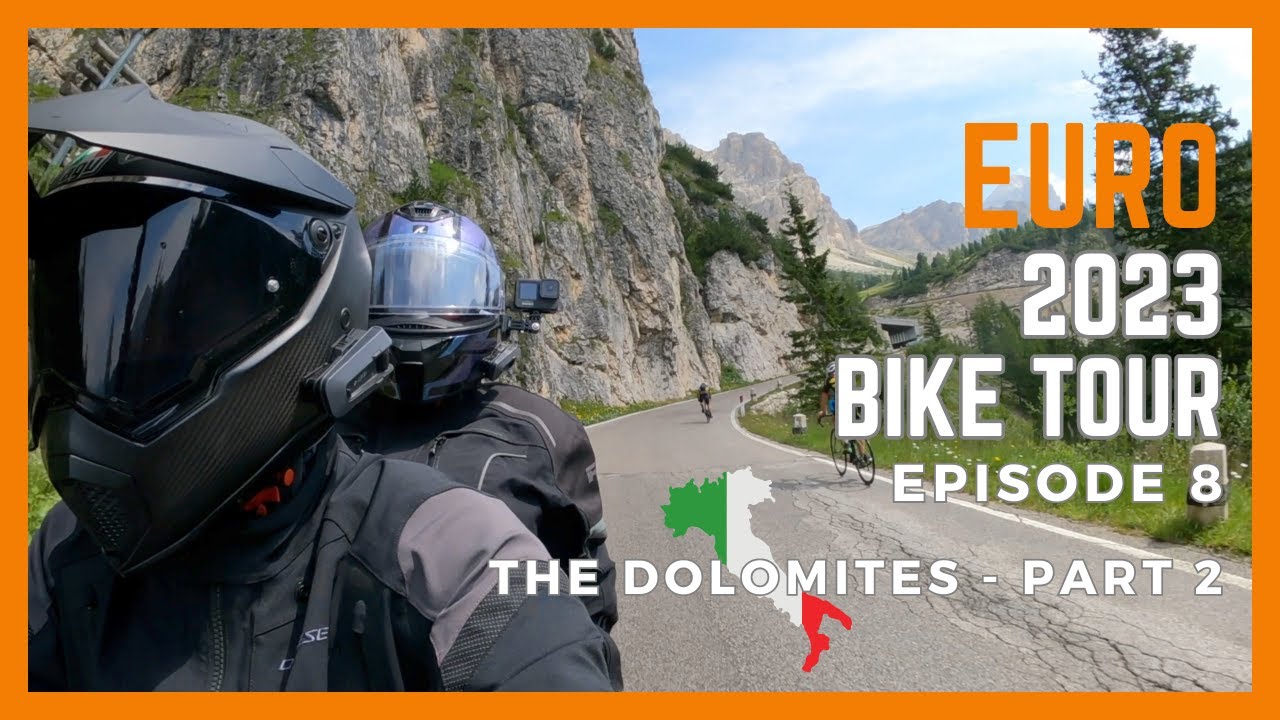 Motorcycle Tour of Europe 2023 | The Dolomites WOW!!!!