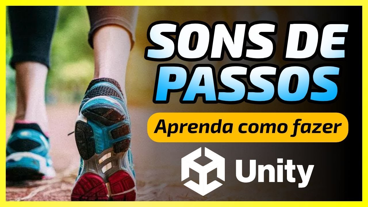 Aprenda adicionar SONS DE PASSOS em um personagem na Unity | Método Rápido e Fácil