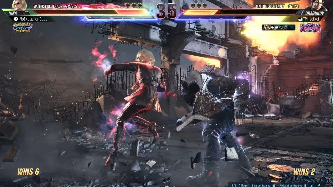 TEKKEN8 Nina vs Dragunov 👍👍