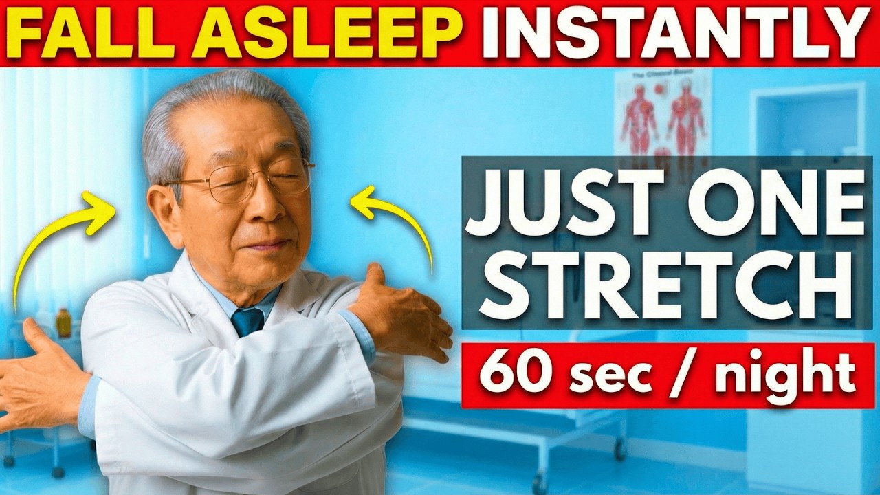 Japan Oldest Doctor: This Simple 60-Second Stretch Helps You Fall Asleep INSTANTLY (50+)