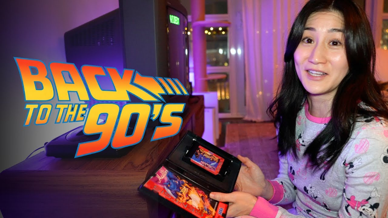 Spending the day like it's the 90s