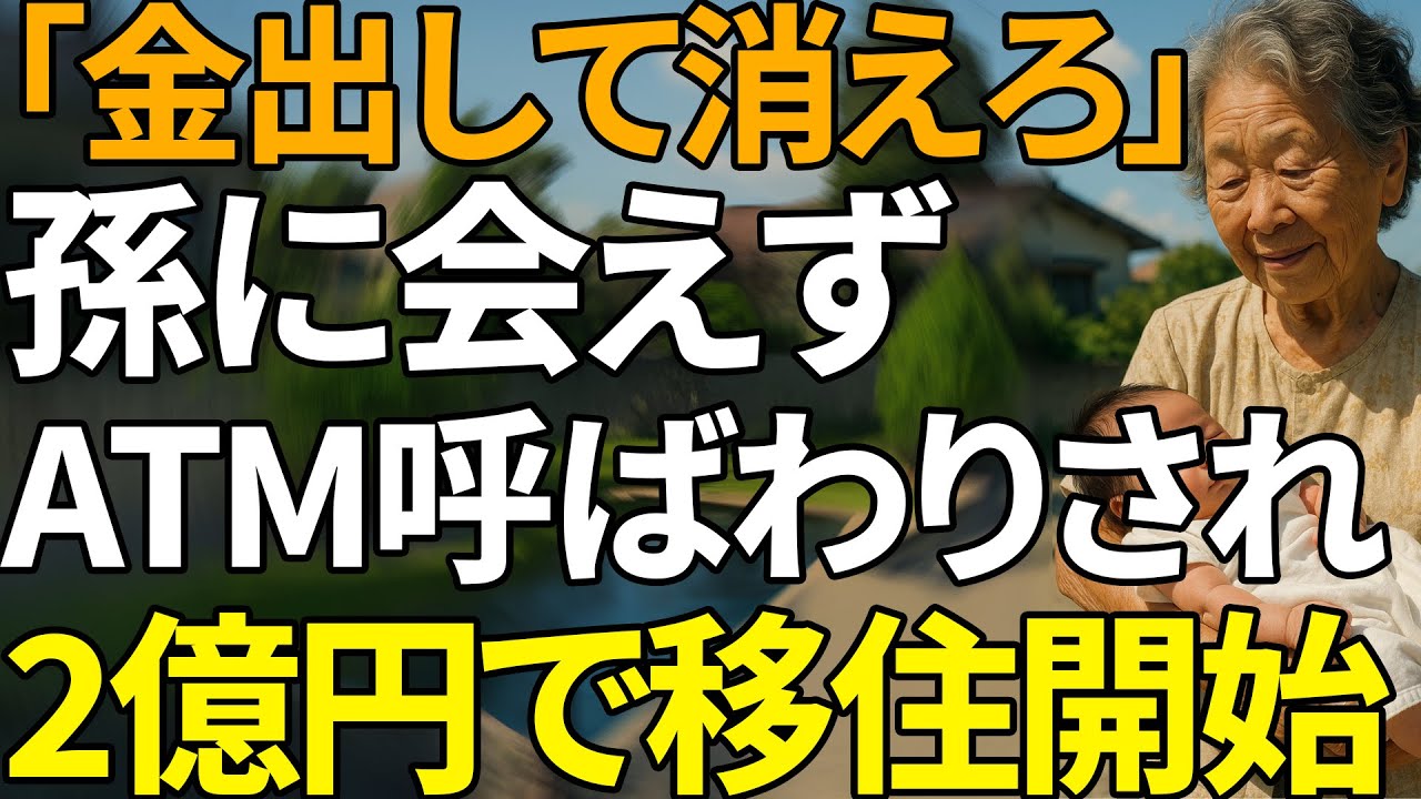 「金さえ出せば親だろ」と息子に言われた夫婦、孫に会えぬまま1億円抱えて家出【シニアライフ】【60代以上の方へ】