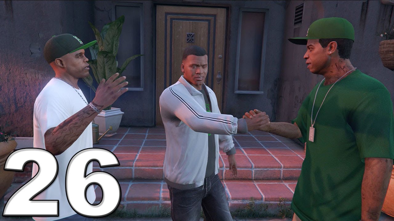 Grand Theft Auto 5 PS4 Gameplay Walkthrough Part 26 - The Long Stretch!!