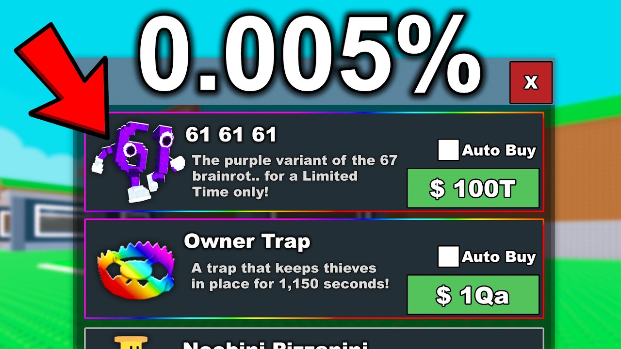 Steal A Brainrot, But You Can Buy CURSED Items!
