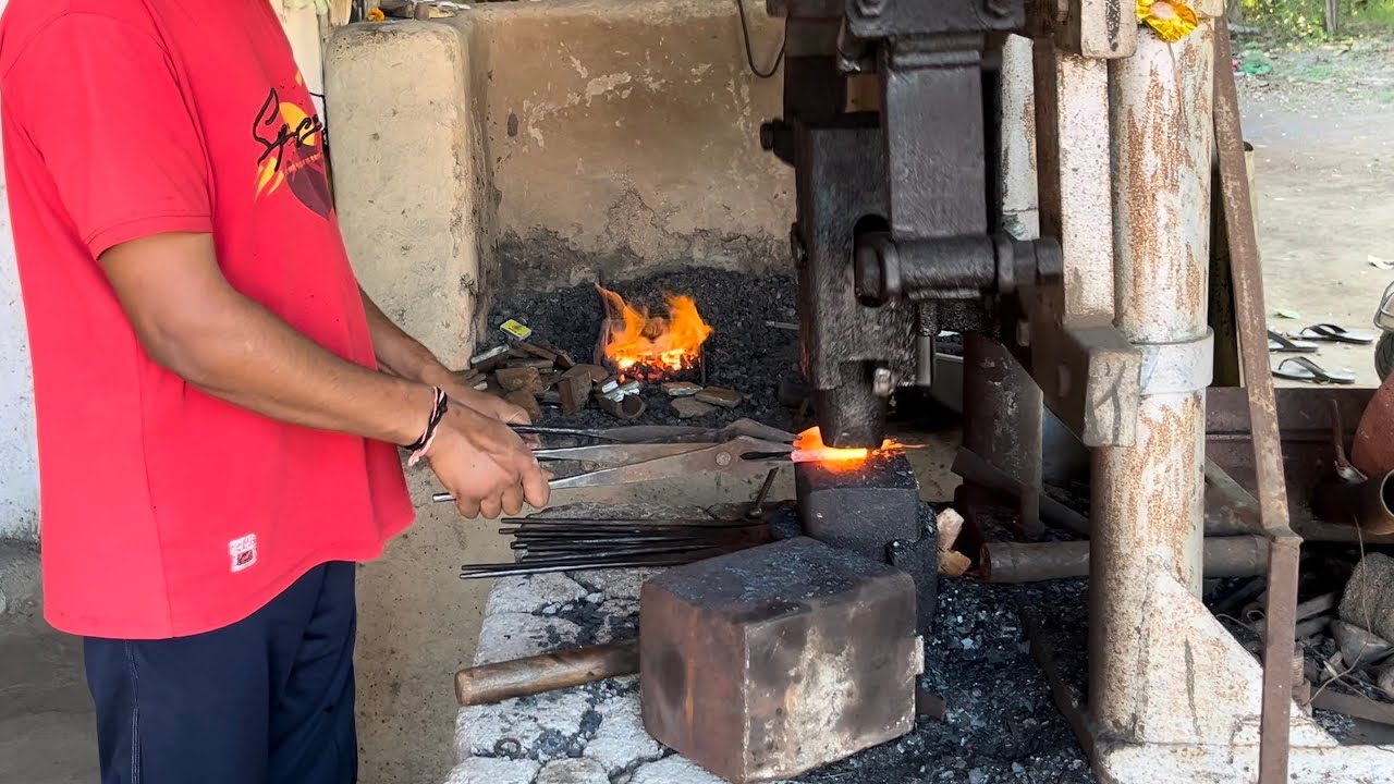 Hammer Machine Work | Indian Blacksmith Work | 