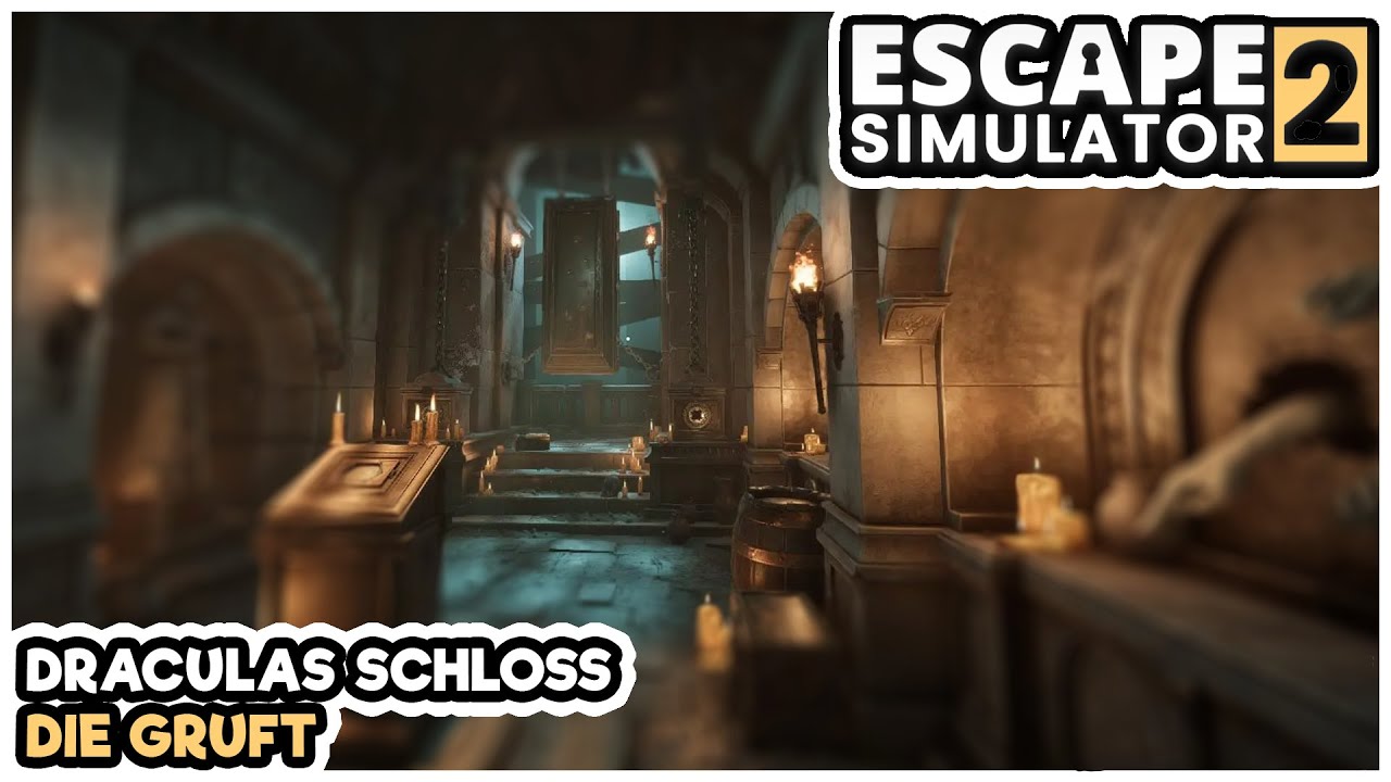 📢Graf Dracula❗️| Der Sarg | 🧛 🦴  Escape Simulator 2 🗝️ [Cut] [2 Perspektiven][Alle Lösungen] ❗