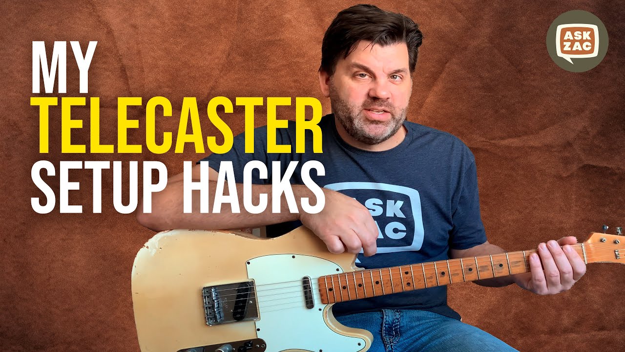 Хаки Зака ​​— Простая настройка Telecaster — Спросите Зака ​​55