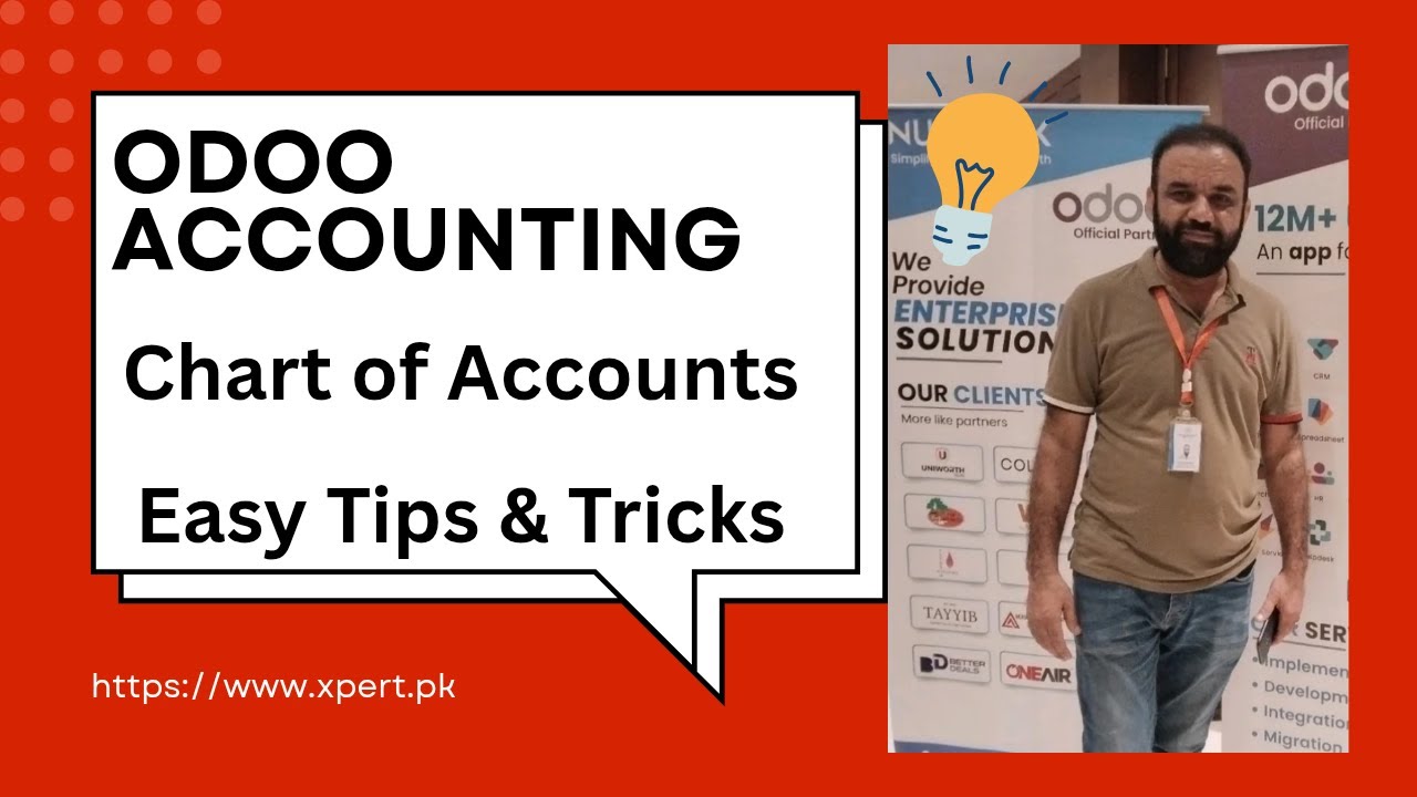Odoo Accounting Chart of Accounts journals, ledgers training