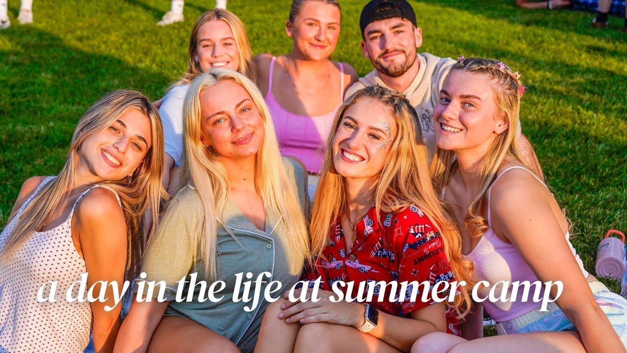 a day in the life at camp, activities, scheduling and how it works