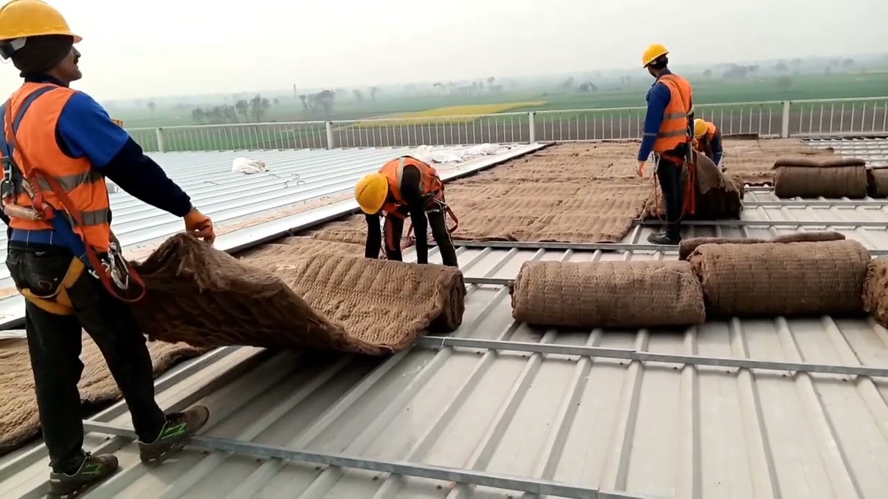 Bulleh Shah Paper Mill roof sheeting frame lock PEB engineering