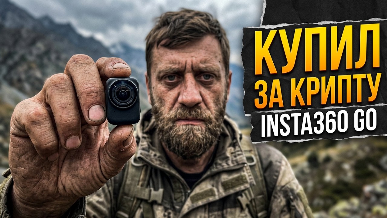 ТЕСТИРУЮ КУПЛЕННУЮ НА КРИПТУ INSTA360 GO ULTRA! СРАВНЕНИЕ С SONY as X300