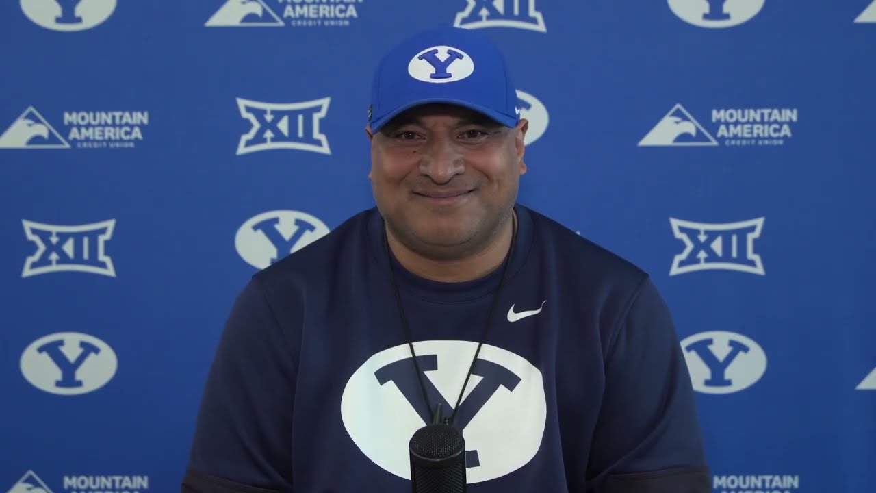 Kalani Sitake | Piłka nożna BYU | Dostępność medi&oacute;w | Treningi wiosenne | 2 kwietnia 2026 r.