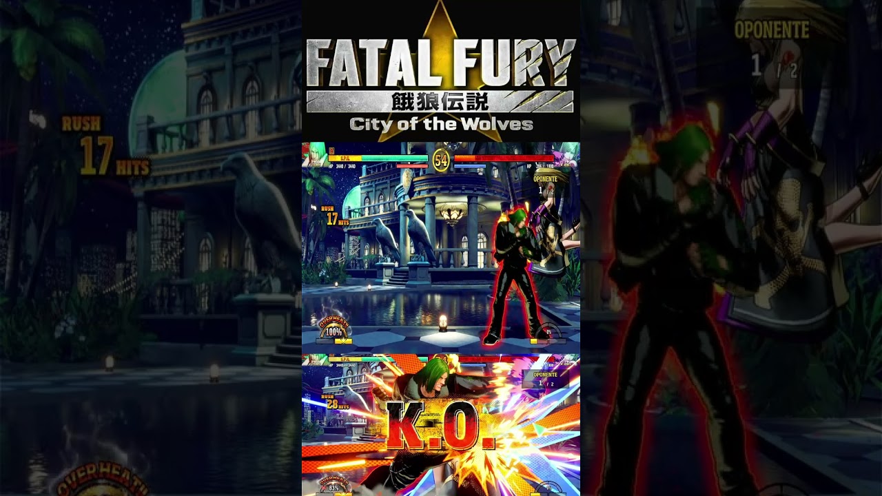 Terry Fatal Rave Combo (Fatal Fury: City of the Wolves) #fatalfurycityofthewolves #snk #ps5