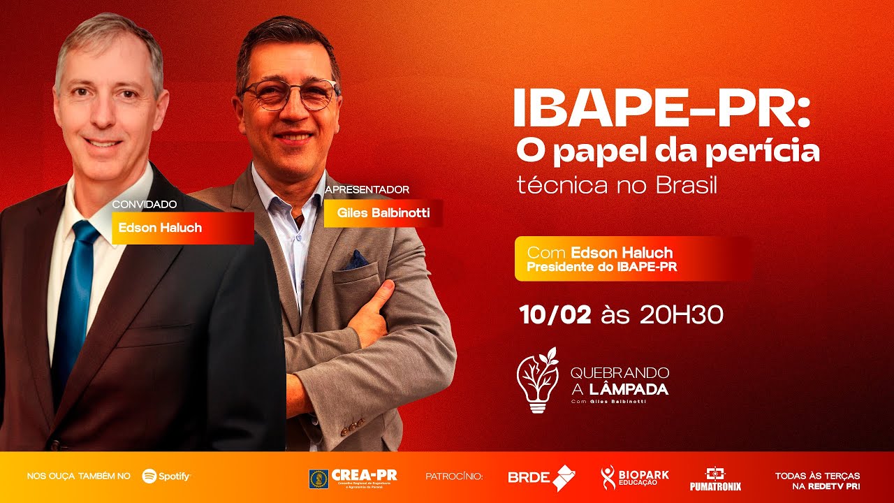 Engenharia e Direito: a força da perícia técnica uma conversa com Edson Haluch