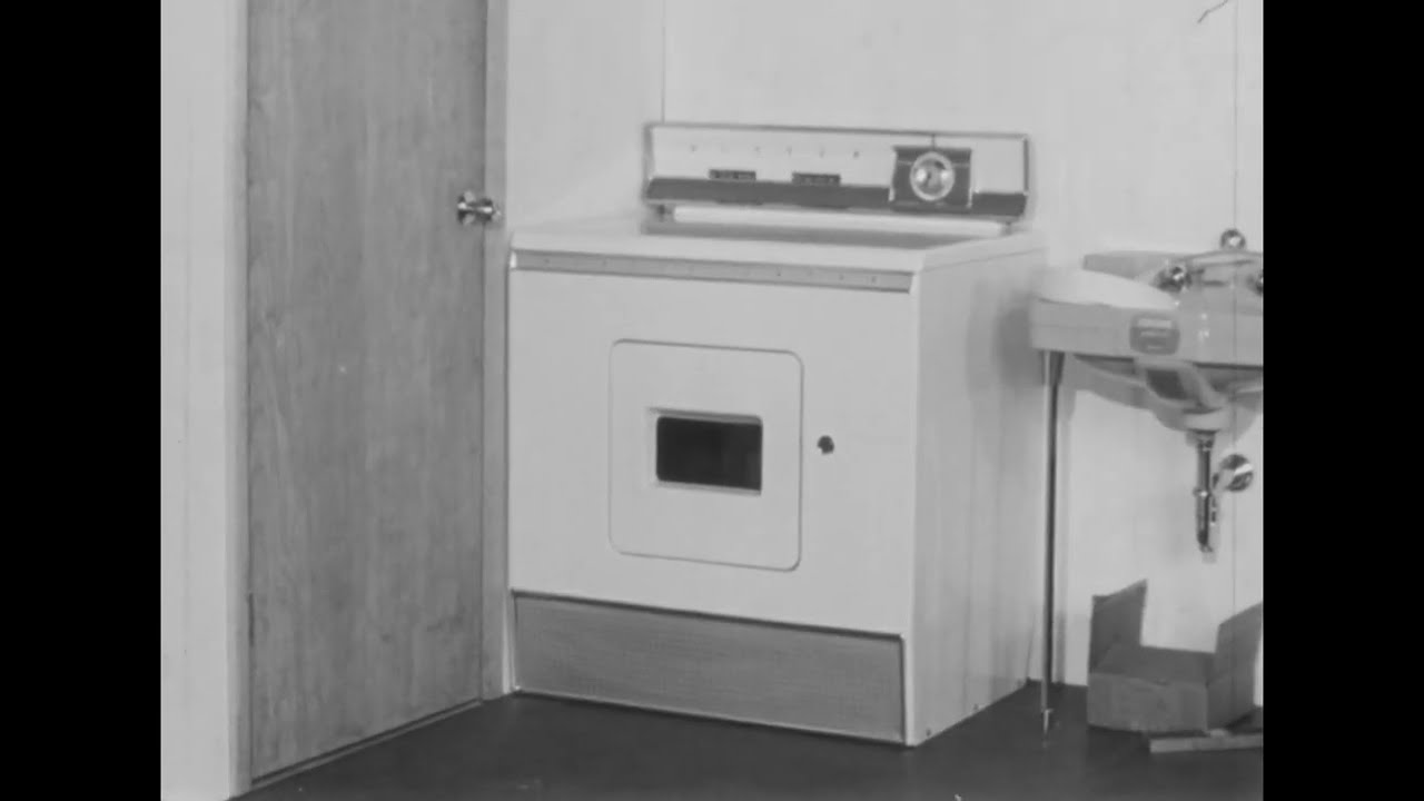 Maytag Presents: Combination Convenience - Their All-in-One Washer/Dryer - 1959