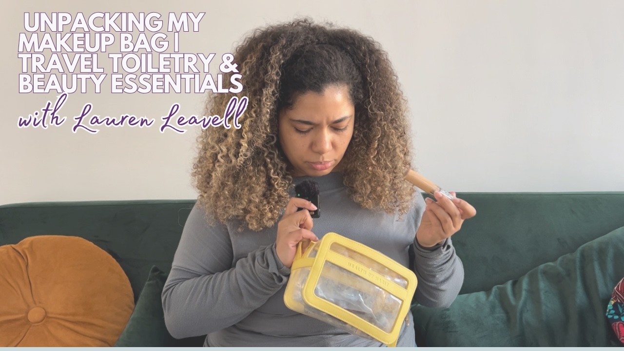 Unpacking My Makeup Bag After a Weekend in Paris | Travel Toiletry & Beauty Essentials