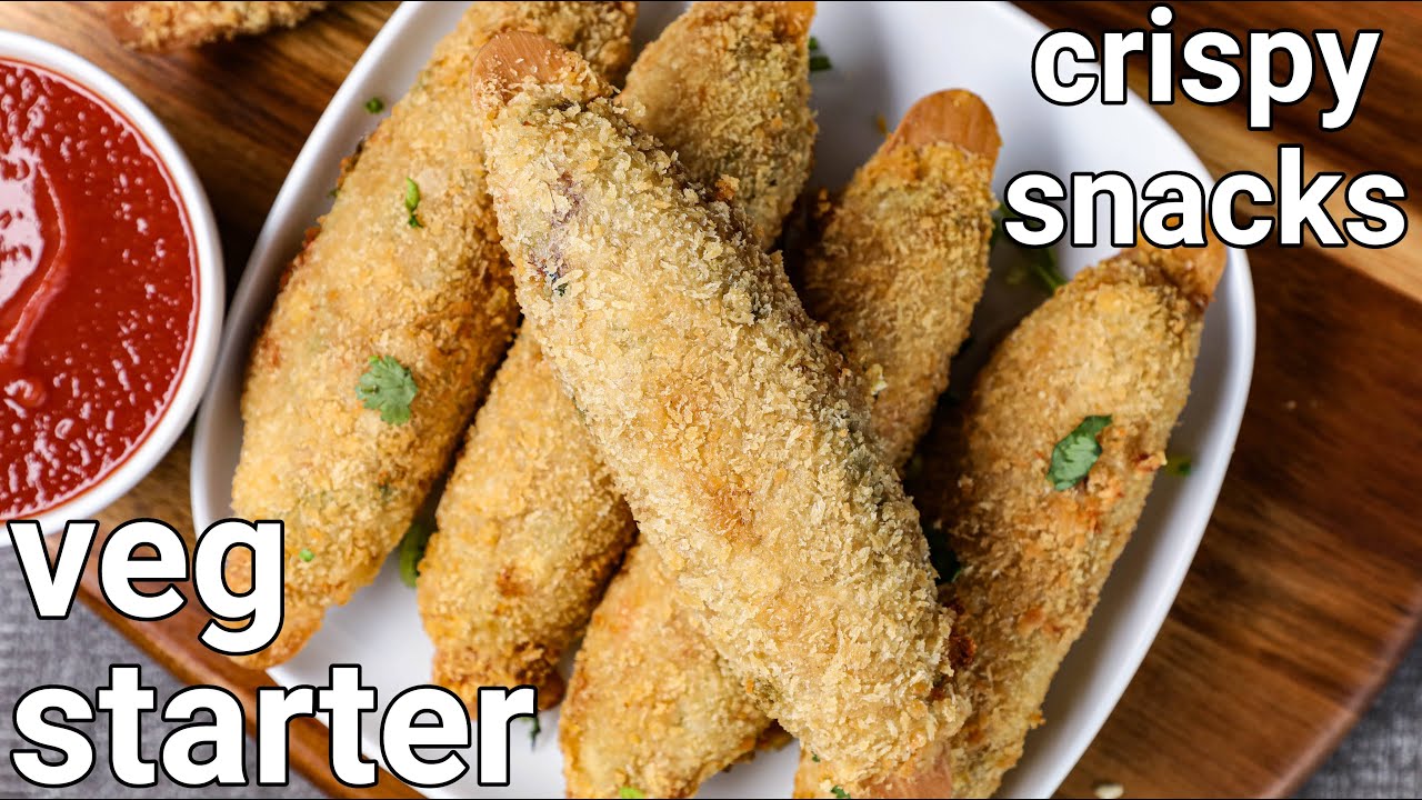 crispy veg starter recipe - quick evening snack | veg crispy restaurant style | veg crispy starter