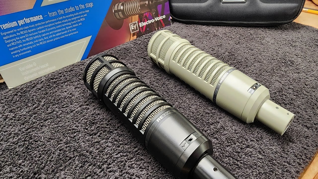 Electro-Voice (EV) RE20 vs RE320