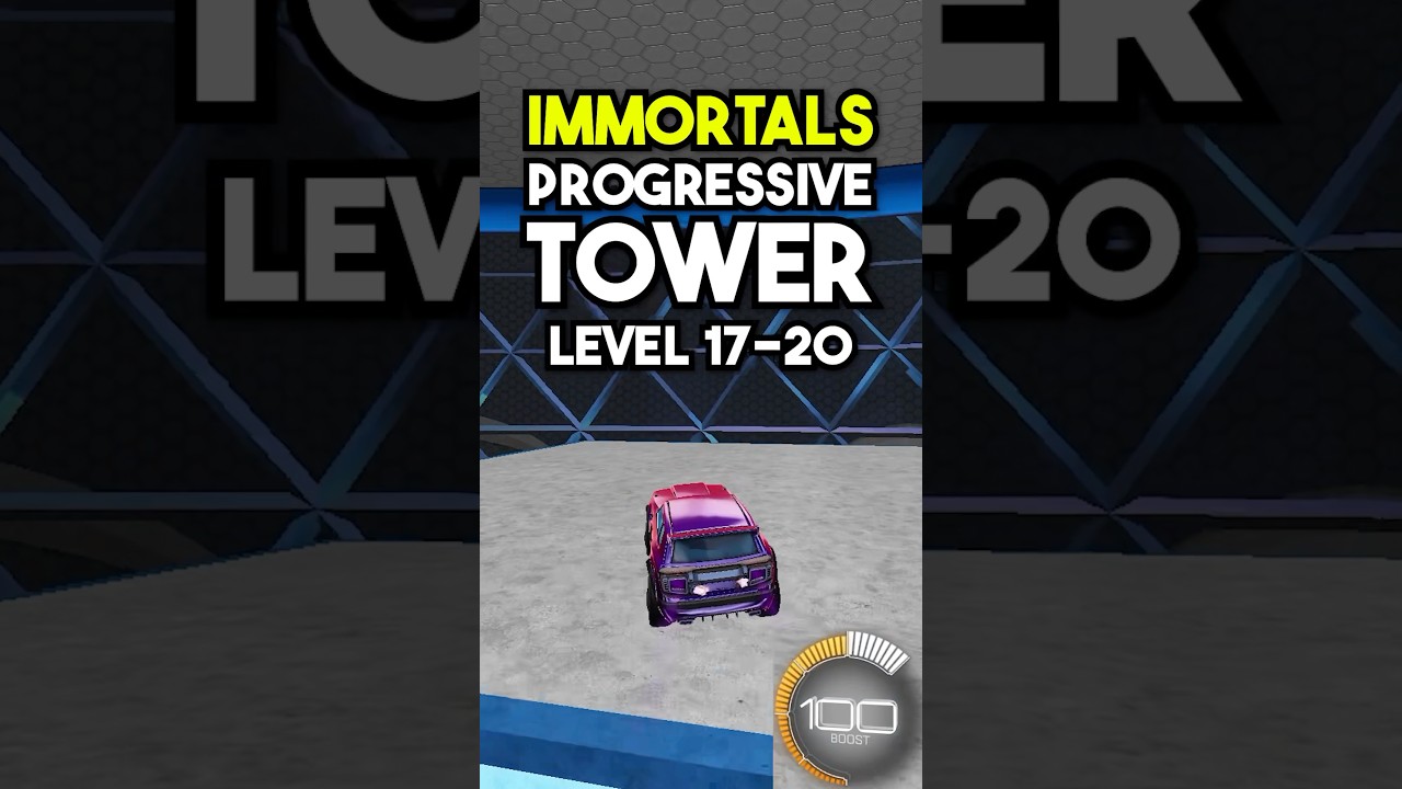 This might be the best way to improve in Rocket League&hellip; | Immortals Progressive Island Levels 17-20