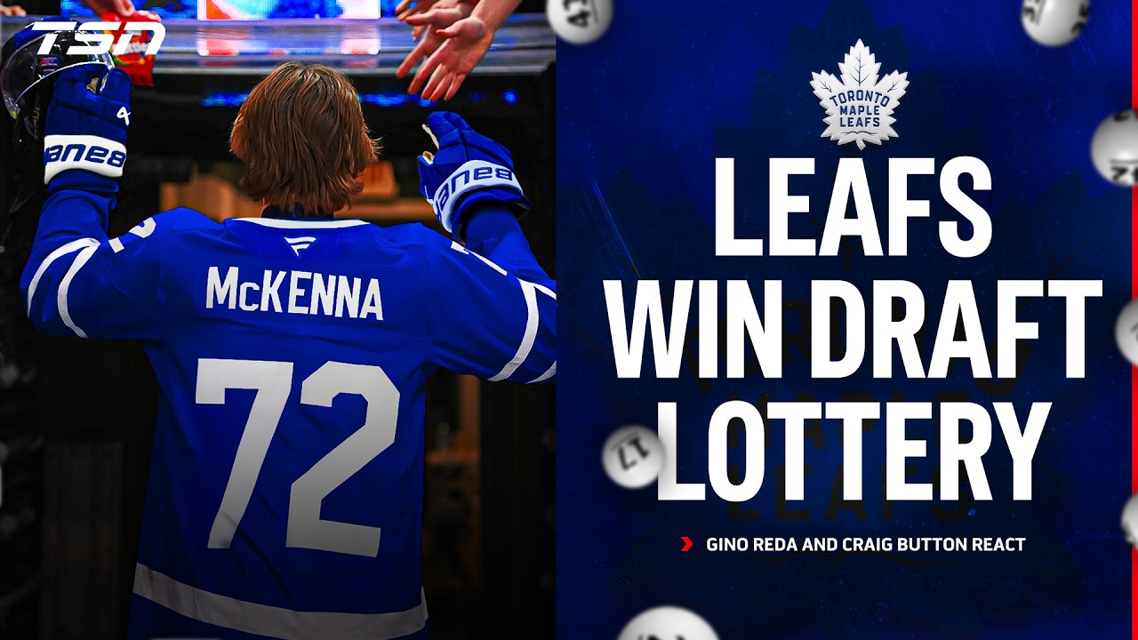'It's a great day to be a Toronto Maple Leaf': Craig Button on the Leafs winning the Draft Lottery